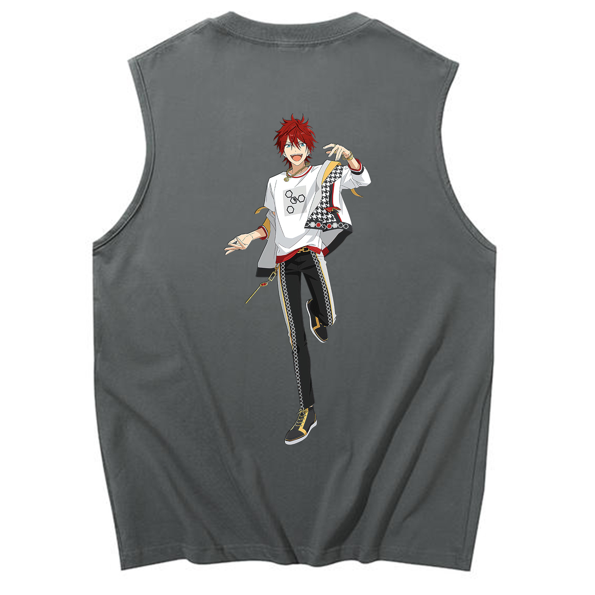 （画像用） あんさんぶるスターズ! Ensemble Stars コットン100％タンクトップ（背面プリント）